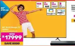 Game 85 QLED Google TV (85P8K) offer