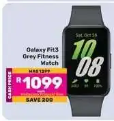 Game Galaxy Fit3 Grey Fitness Watch offer