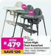 Game Tatum High Chair Assorted offer