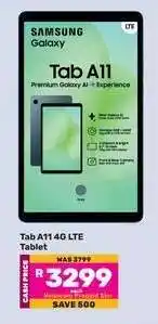 Game Tab A11 4G LTE Tablet offer