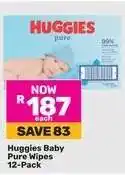 Game Huggies Baby Pure Wipes 12-Pack offer