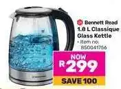 Game Bennett Read 1.8 L Classique Glass Kettle offer