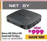 Game NOVA 4K Ultra HD Android TV Box offer