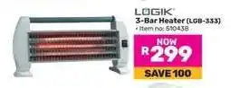 Game LÖGIK 3-Bar Heater (LQ8-333) offer