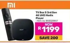 Game TV Box S 3rd Gen 4K UHD Media Player offer