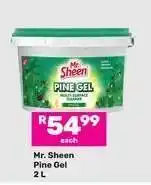 Game Mr. Sheen Pine Gel offer
