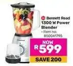 Game Bennett Read 1300 W Power Blender offer