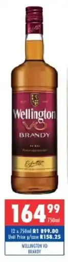 Ultra Liquors Wellington vo brandy offer