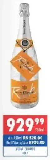 Ultra Liquors Veuve clicquot brut offer
