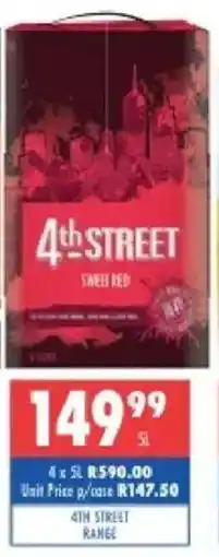 Ultra Liquors 4th Street Range offer