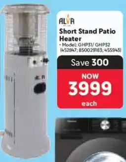 Makro Alva Short Stand Patio Heater offer
