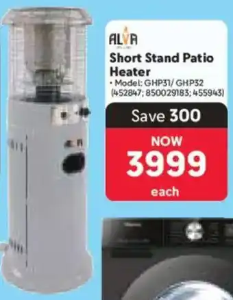 Makro Alva Short Stand Patio Heater offer
