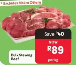 Makro Bulk Stewing Beef offer