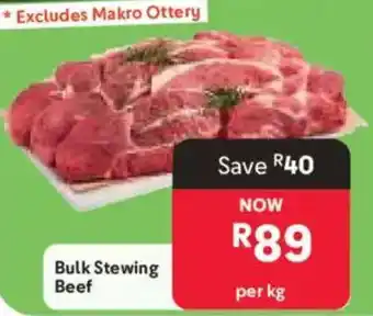 Makro Bulk Stewing Beef offer