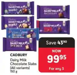 Makro Cadbury Dairy Milk Chocolate Slabs offer