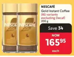 Makro Nescafé Gold Instant Coffee offer