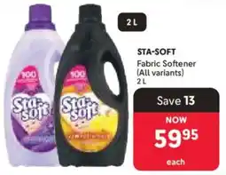 Makro Sta-Soft Fabric Softener offer
