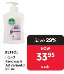 Makro Dettol Liquid Handwash offer