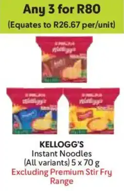 Makro Kellogg's Instant Noodles offer