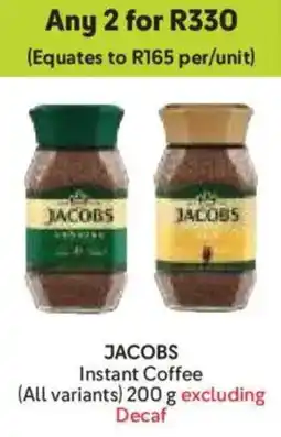 Makro Jacobs Instant Coffee offer