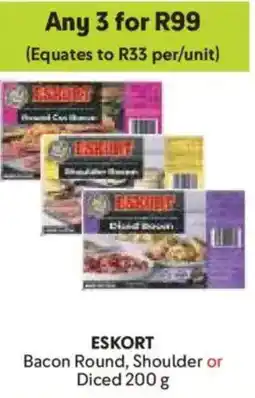 Makro Eskort Bacon Round, Shoulder or Diced offer