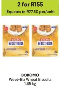 Makro Bokomo Weet-Bix Wheat Biscuits offer