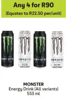 Makro Monster Energy Drink offer