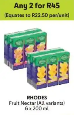 Makro Rhodes Fruit Nectar offer