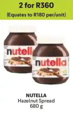 Makro Nutella Hazelnut Spread offer
