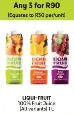 Makro Liqui-Fruit 100% Fruit Juice offer