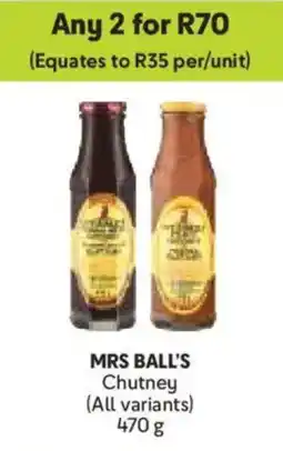 Makro Mrs Ball's Chutney offer