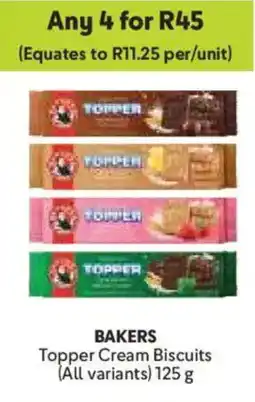 Makro Bakers Topper Cream Biscuits offer