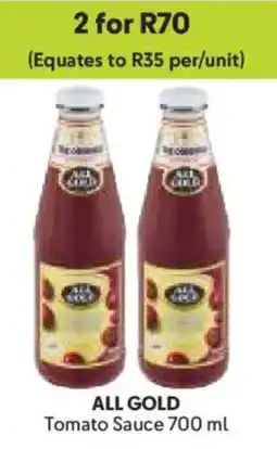 Makro All Gold Tomato Sauce offer