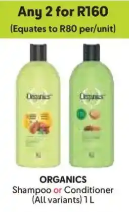 Makro Organics Shampoo or Conditioner offer