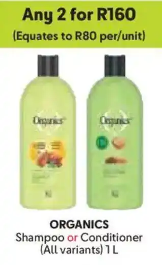 Makro Organics Shampoo or Conditioner offer