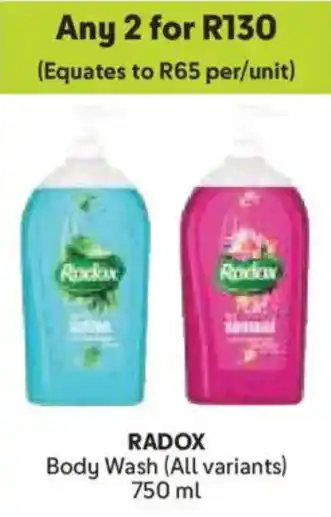 Makro Radox Body Wash offer