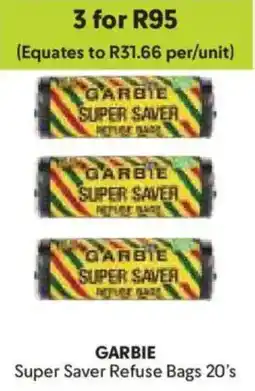 Makro Garbie Super Saver Refuse Bags offer