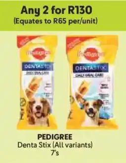 Makro Pedigree Denta Stix offer