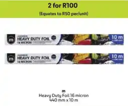 Makro m Heavy Duty Foil offer