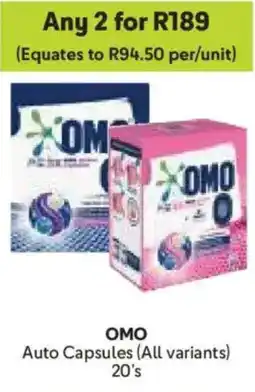 Makro Omo Auto Capsules offer