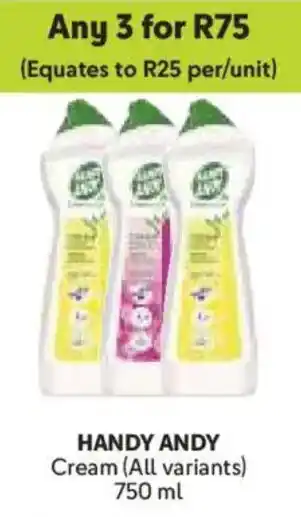 Makro Handy Andy Cream offer