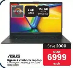 Makro Asus Ryzen 3 Vivibook Laptop offer