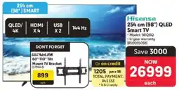Makro Hisense 254 cm 98" QLED Smart TV offer
