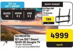 Makro Skyworth 127 cm 50" Smart QLED 2K Google TV offer