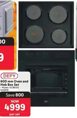 Makro Defy Oven and Hob Box Set offer