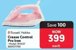 Makro Russell Hobbs Crease Control Pro Iron offer