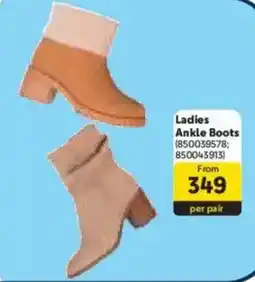 Makro Ladies Ankle Boots offer
