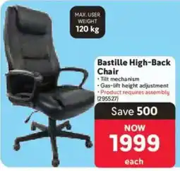 Makro Bastille High-Back Chair offer