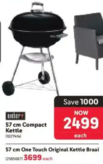 Makro Weber Compact Kettle offer