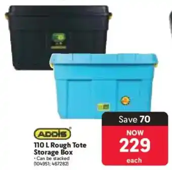 Makro Addis Rough Tote Storage Box offer
